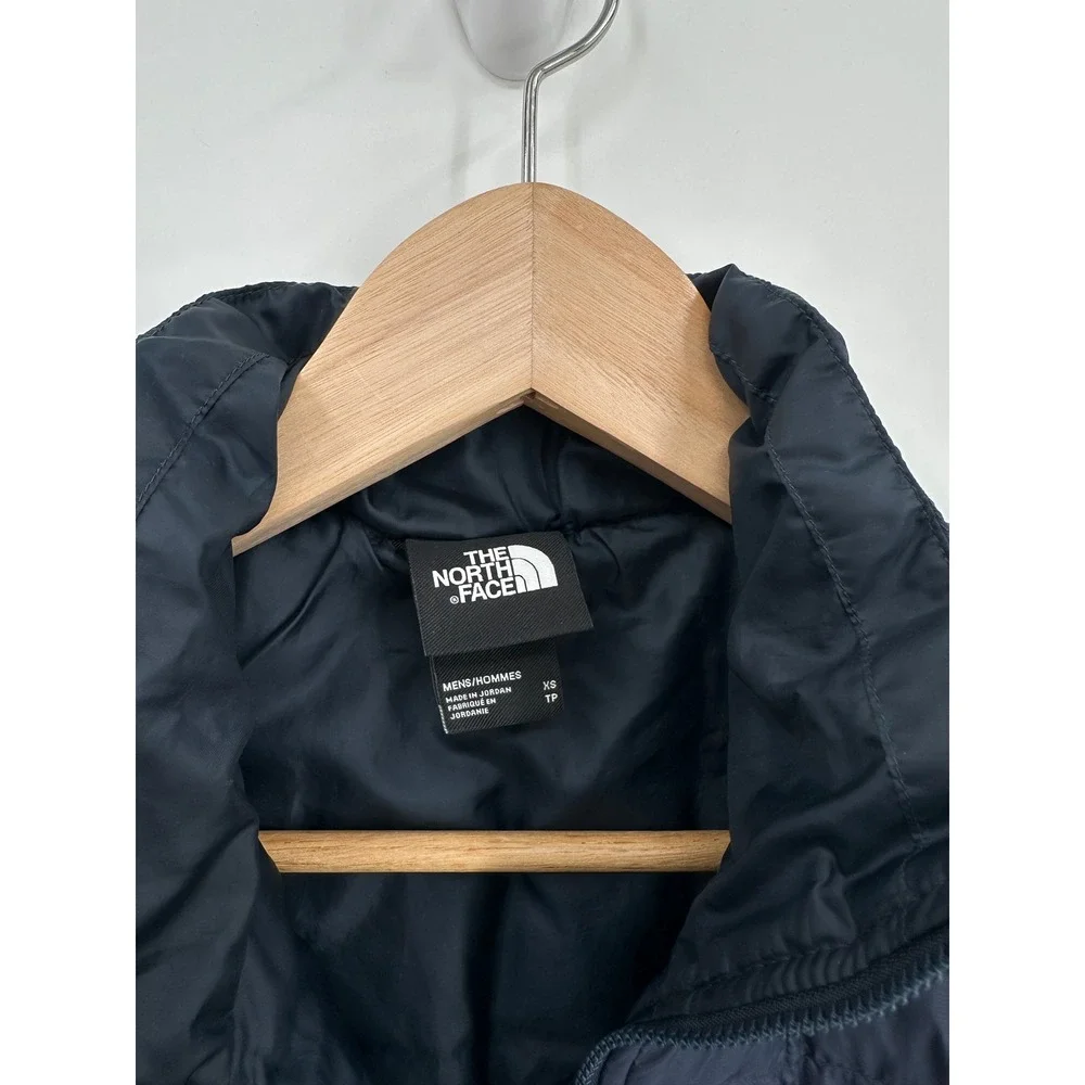 The North Face Thermoball Eco Puffer Jacket Mens XS Navy Blue Full Zip Quilted